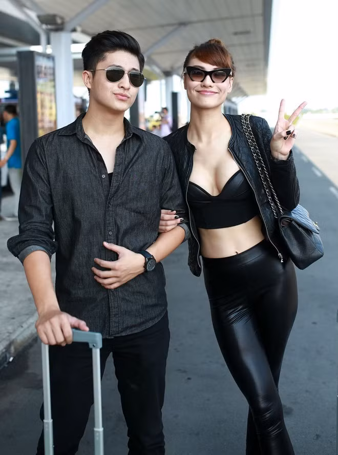 Tuy nhiên, sau khi dự án phim Thần tượng khép lại một thời gian, tần suất gặp gỡ, sánh đôi của Hoàng Thùy Linh và Harry Lu dần thưa thớt. Gần đây, hot boy xứ Đài vướng tin đồn tình cảm với chân dài Hồng Quế. Trong khi đó, giọng ca Hà thành đang bị đồn hẹn hò người mẫu Vĩnh Thụy. Ảnh: Tùy Phong.