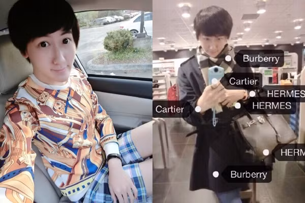 Tuy nhiên, dường như anh chàng rất tự hào về diện mạo này của mình và thường xuyên đăng ảnh tự sướng khoe mũi cao thẳng, mắt hai mí to tròn, làn da trắng mịn trên trang cá nhân của mình. Hiện anh đang có hơn 272.000 người theo dõi trên Weibo.