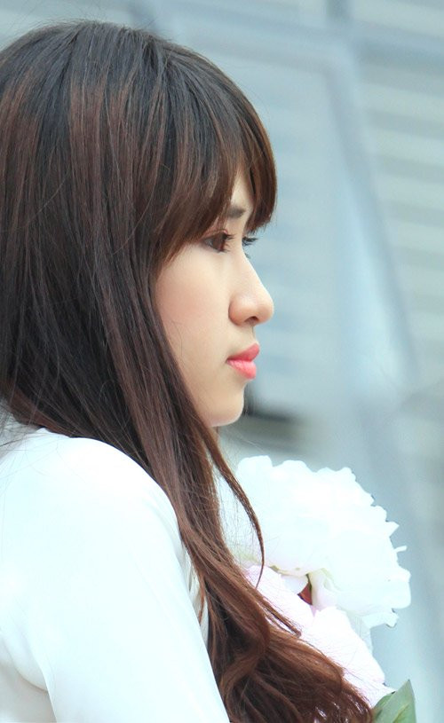 Chia sẻ về quan niệm về sắc đẹp và trí thức, Ngọc nói: “Cái đẹp và tri thức luôn đi liền với nhau, cái đẹp được biểu hiện qua tri thức và tri thức là một vẻ đẹp quan trọng và rực rỡ nhất . Vì vậy, mình luôn chú trọng vào việc học tập, cố gắng trau dồi kiến thức, kinh nghiệm trong nhiều lĩnh vực và hoàn thiện bản thân”.