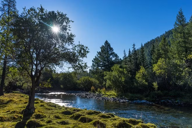 Thiên nhiên ban cho Mông Cổ những cảnh đẹp tuyệt vời, gần như tất cả đều còn nguyên vẹn, chưa có sự tác động của con người.