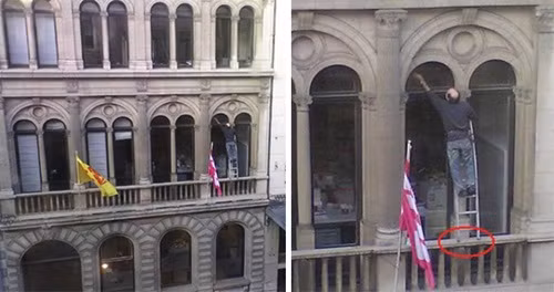 Có lẽ lá gan của anh ta quá lớn, cũng có thể anh ta không còn biết sợ hãi là gì.