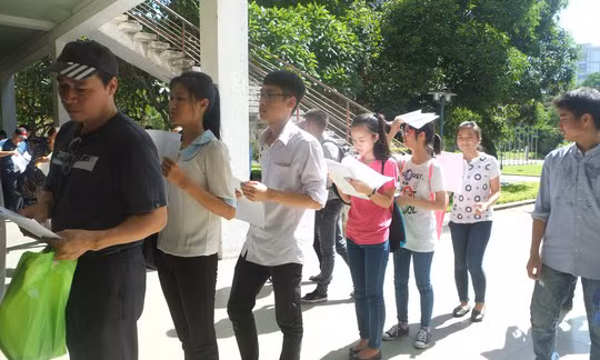 Cong bo danh sach thi sinh trung tuyen truoc 25/8