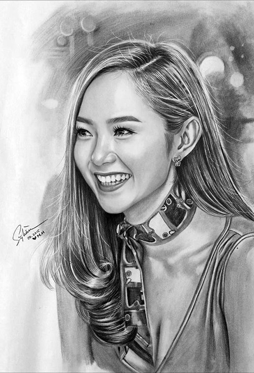 Nữ ca sỹ Minh Hằng. Đây cũng là thần tượng của Sỹ Trần.