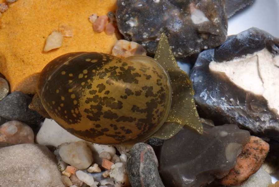  Ốc biến hình: Loài ốc này có khả năng thích ứng với môi trường sống cực nhanh. Nó sống chủ yếu trong các ao ở Anh. Khả năng thích ứng với môi trường sống của loài này khiến người ta phải kinh ngạc. Khi sống chung với cá, chúng có khả năng thay đổi màu sắc và thậm chí cả vỏ cứng từ dạng xoắn ốc sang dạng tròn nhằm đối phó với kẻ thù. 