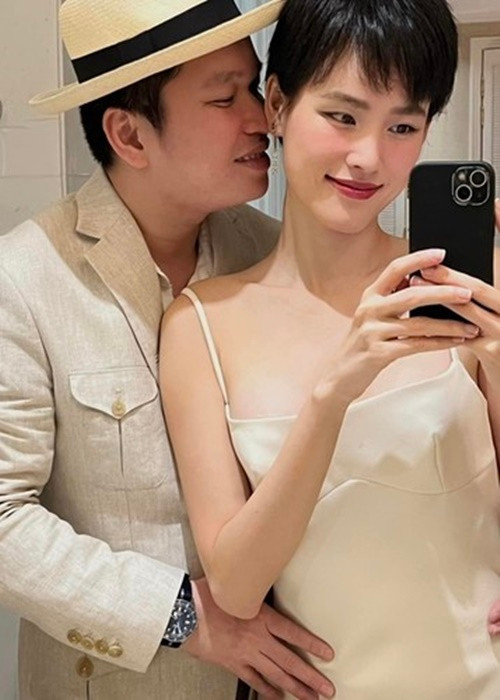 Tuyết Lan và người yêu hẹn hò lãng mạn dịp Valentine 2023.