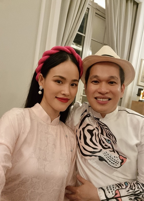 Cả hai cùng đón Tết Nguyên đán 2023.