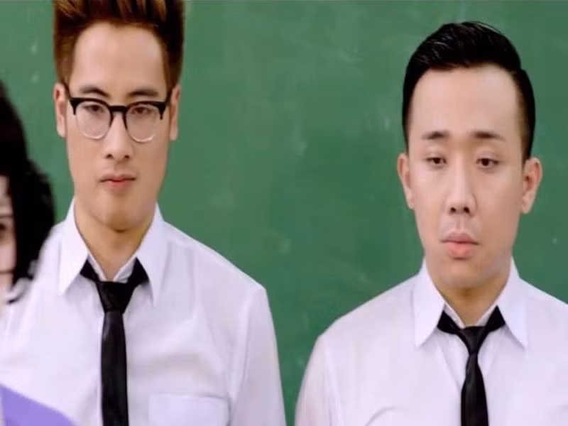 Dự án hợp tác giữa JVevermind và Trấn Thành được quay năm 2016. Cả hai diễn chung cùng Hari Won, Nhã Phương, Hòa Minzy và Đỗ Duy Nam. Ảnh: Người đưa tin