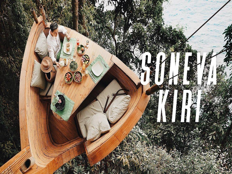 Quang Vinh hòa mình vào thiên nhiên khi ở một resort tại Thái Lan.