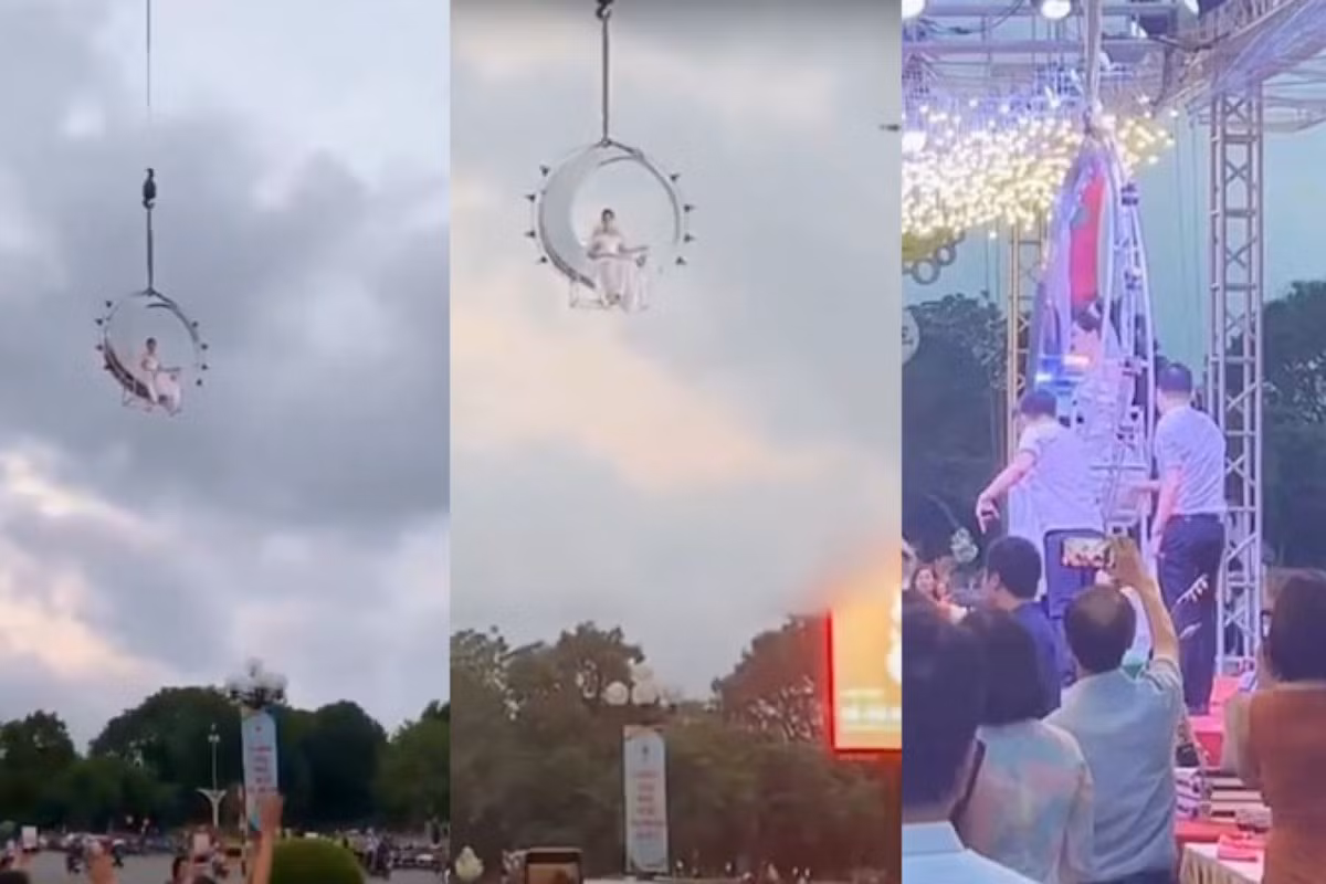 Doc dao co dau lai mo to, ngoi can cau 10m vao le duong-Hinh-3