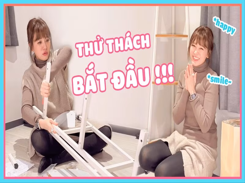 Ngoài làm MC, ngồi ghế nóng gameshow, đi hát, Hari Won còn tích cực làm vlog. Ảnh: FBNV