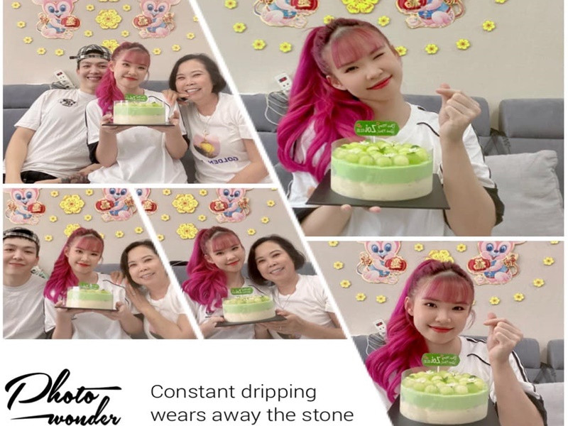 Kelvin Khánh được lòng mẹ vợ. Khởi My từng chia sẻ, chồng cô ăn chay đến 1 năm để mẹ của Khởi My đồng ý chuyện kết hôn. Ảnh: FBNV