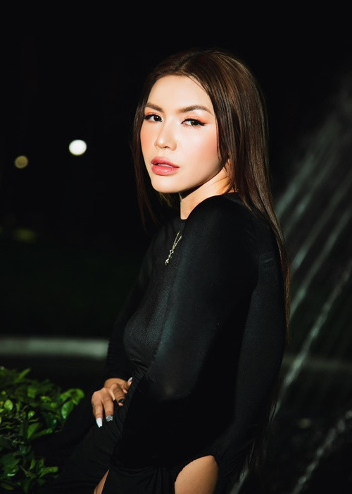 Minh Tú bị bệnh lạc nội mạc tử cung. Căn bệnh khiến nữ người mẫu khó có con. Minh Tú tiết lộ, khi biết bệnh tình của cô, bạn trai nói, cả hai có thể nhận con nuôi. Ảnh: FBNV.