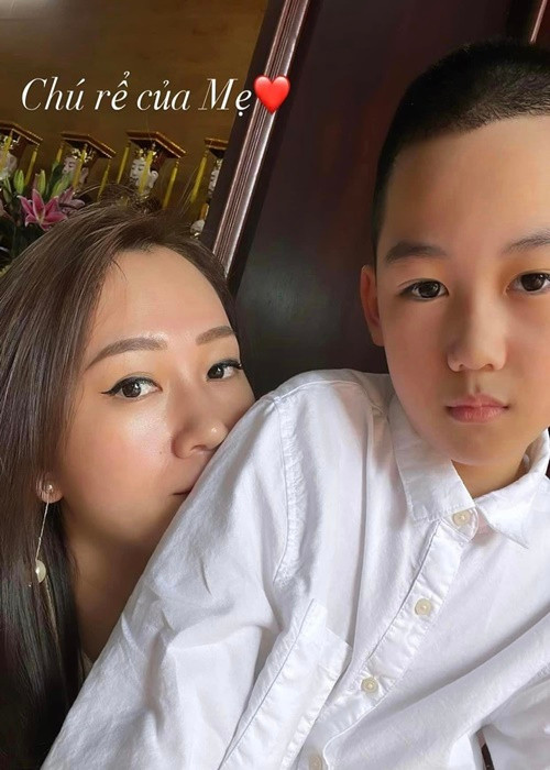 Ngọc Thạch ngày càng kín tiếng về hôn nhân. Ảnh: FBNV.