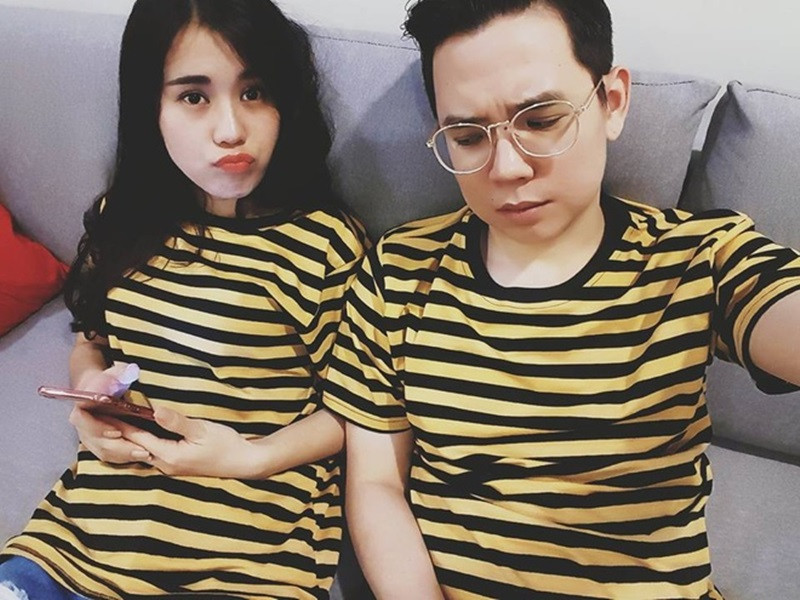 Ngọc Thảo từng công khai hẹn hò rapper Andree cuối năm 2016. Đến tháng 12/2017, chuyện tình của cặp đôi tan vỡ. Ảnh: Zing