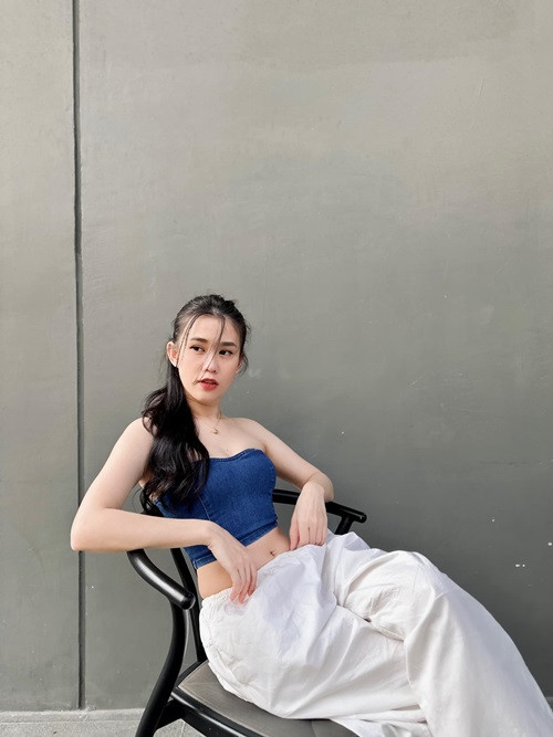 Năm 2019, Ngọc Thảo gây chú ý khi đáp trả một cư dân mạng hỏi "đi làm hay không hay để người khác nuôi". Ảnh: FBNV