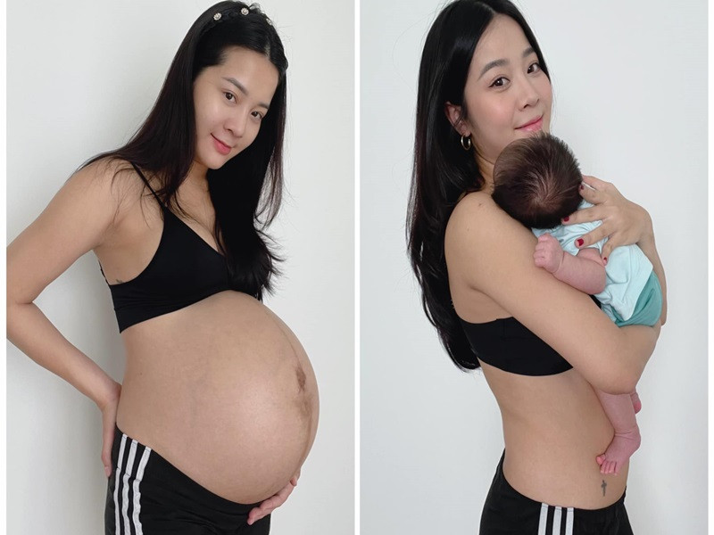 Nữ diễn viên sinh con gái đầu lòng vào tháng 10/2022.