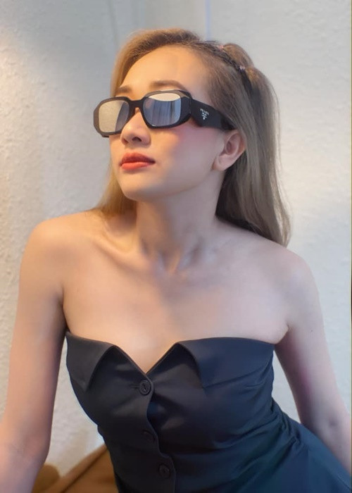 Nữ diễn viên sinh năm 1994 có ngoại hình ưa nhìn.