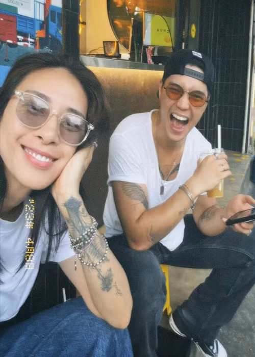 Vợ chồng nàng đả nữ có được sự đồng điệu trong sở thích như du lịch, ăn uống.