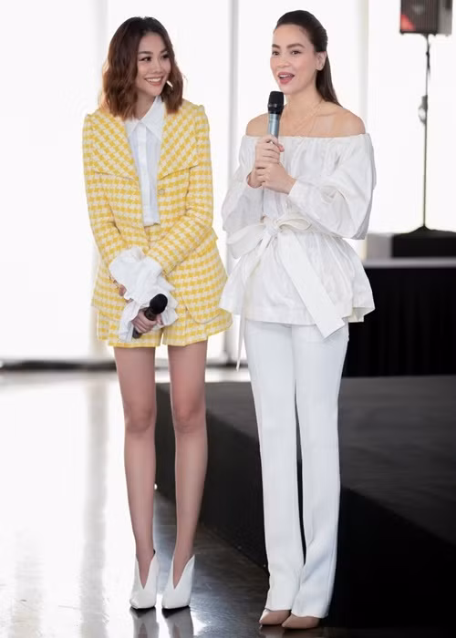 Năm 2017, khi Minh Hằng tố bị Hồ Ngọc Hà chèn ép không thể ngồi ghế nóng The Face, Thanh Hằng trở thành người ở giữa vì chơi thân với Minh Hằng. Ảnh: Vietnamnet