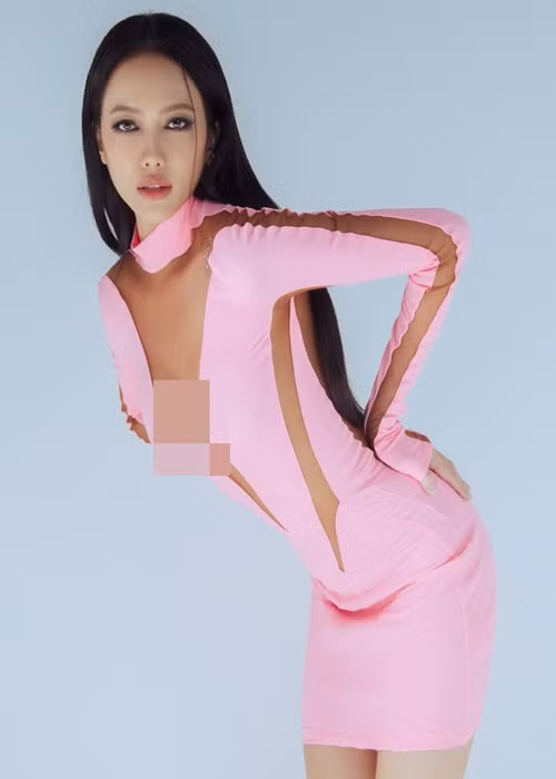 Nữ diễn viên đầy cá tính, nóng bỏng. Ảnh: FBNV