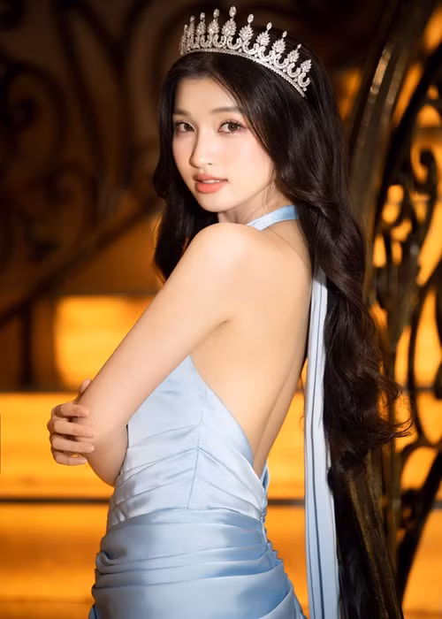 Nhiều khán giả đặt kỳ vọng Phương Nhi sẽ làm nên chuyện ở Hoa hậu Quốc tế năm nay. Ảnh: FBNV.