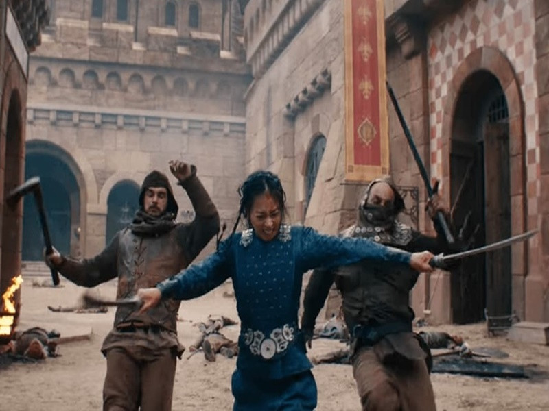 Theo Zing, một số tờ báo ở Hollywood như Indiewire, CNN đánh giá khả năng võ thuật của Ngô Thanh Vân trong phim The princess. Ảnh: Zing.