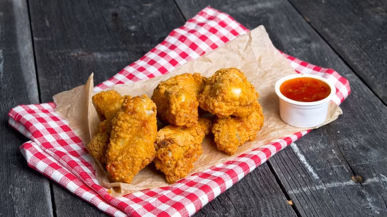 Có thể dùng hạt chia thay cho vụn bánh mì trong các món chiên giòn như cá chiên, thịt chiên. 