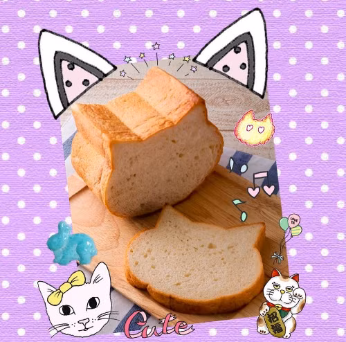 Theo trang Rocket news thì bánh mì kitty ngọt hơn bánh mì thường rất nhiều. Điều này là do bột làm bánh đã được nhào bằng nước nóng nên tinh bột chuyển thành gelatin. (Ảnh: Cosmo)