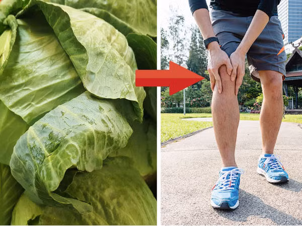 Cách 1: Cải bắp sau khi mua về vẫn còn tươi, cho vào túi nylon và cho vào ngăn đá tủ lạnh. Khi cơn đau vì bệnh gout kéo đến, lấy lá bắp cải ra khỏi ngăn đá và quấn vào vùng bị đau . Sau đó dùng một chiếc khăn bông cuốn ra ngoài lá bắp cải. 