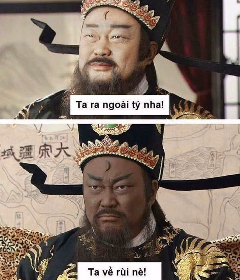 Dưới góc nhìn hài hước của cư dân mạng, Bao Công nổi tiếng với gương mặt đen cũng trở nên... đen hơn. 