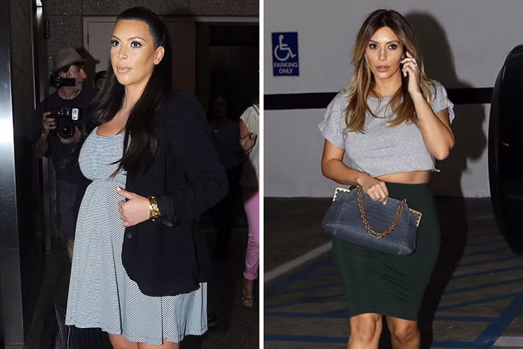 Không thể nhắc đến các ngôi sao Hollywood giảm cân ngoạn mục mà thiếu Kim Kardashian. Sau 2 lần sinh nở, Kim cảm thấy không thoải mái với cân nặng của mình và bắt đầu lao vào hành trình giảm cân. Kết quả cô giảm được khoảng 30kg sau khi sinh con thứ 2 nhờ tập luyện cường độ cao và dinh dưỡng cân bằng. 