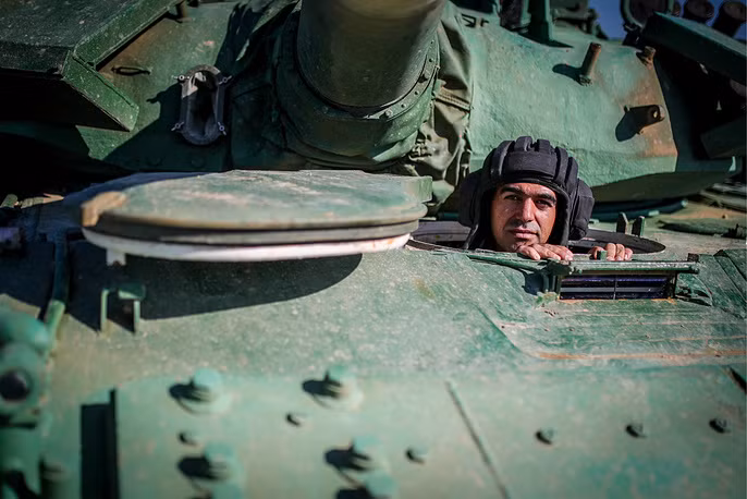 Thành viên của đội Iran tại Tank Biathlon 2018 tham gia ngày thi đấu thứ tư. Nguồn ảnh: TASS.