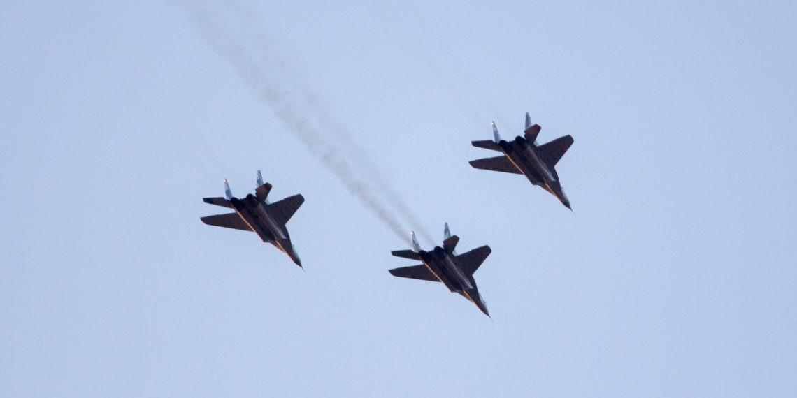 Lần đầu tiên sau nhiều năm, lực lượng Không quân của Ukraine mới lại xuất hiện trong cuộc duyệt binh mừng Quốc khánh (Ngày Độc lập) của nước này. 24/8/1991 - 24/8/2018. Nguồn ảnh: Defenceblog.