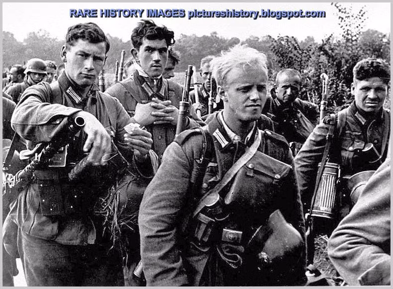 Vị đại tướng chỉ huy Tập đoàn quân số 11 của Đức đã tử nạn khi máy bay chở ông phải hạ cánh khẩn cấp nhưng lại hạ nhầm vào đúng... bãi mìn. Nguồn ảnh: Pictureshistory.