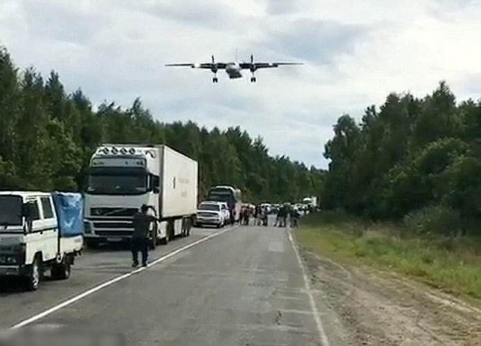 Cuộc diễn tập hạ cánh này nằm trong khuôn khổ cuộc tập trận quy mô lớn Vostok 2018 (Phương Đông 2018).