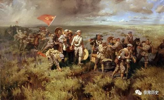 Tổng cộng trong cuộc Vạn lý Trường chinh, Hồng quân Trung Quốc đã vượt qua 18 dãy núi, đi qua 11 tỉnh của Trung Quốc, vượt 24 con sông, giải phóng 12 thành phố, đụng độ với 10 đạo quân khác nhau (lúc này Trung Quốc đang bị chia năm xẻ bảy) và phải chịu sự truy kích của khoảng... 1 triệu quân Tưởng Giới Thạch. Nguồn ảnh: Baidu.