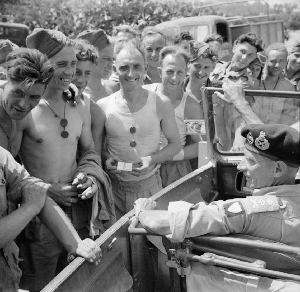 Các lực lượng Quân Đồng minh tham gia chiến dịch này bao gồm quân Anh, quân Mỹ, Canada và lực lượng Nước Pháp Tự do - lực lượng tàn quân Pháp chiến đấu cùng Đồng minh sau khi Pháp bại trận dưới tay Đức. Nguồn ảnh: BI.