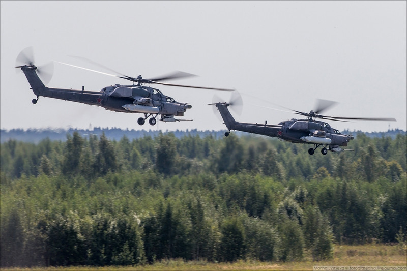 Trực thăng chiến đấu Mil Mi-28N Thợ săn đêm của Nga. Nguồn ảnh: Englishrussian.