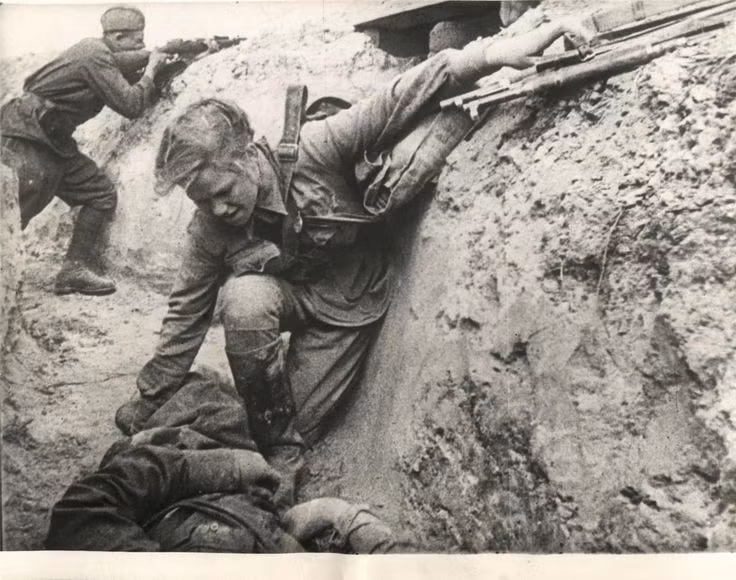 Nếu tính tổng thương vong bao gồm cả bị thương và thiệt mạng trên chiến trường, con số thương vong của Mỹ trong Chiến tranh Thế giới thứ hai là xấp xỉ với thương vong trong cuộc nội chiến Mỹ, tương đương 1,07 triệu lính. Nguồn ảnh: Photoarchive.