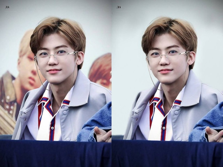 Khi chiếc banner phía sau không liên quan thì fan cũng xóa sạch cho dễ nhìn hơn