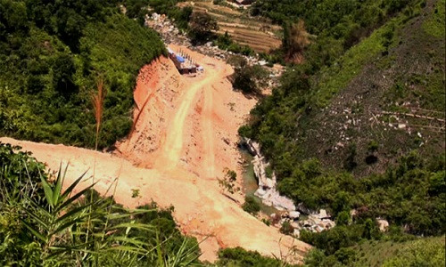 Khu vực công trường Nhà máy Thủy điện Bắc Nà. Ảnh: Đức Nguyễn Khu vực công trường Nhà máy Thủy điện Bắc Nà. Ảnh: Đức Nguyễn