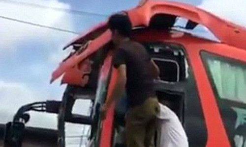 Tai nan xe khach Phuong Trang 1 nguoi chet 17 nguoi bi thuong