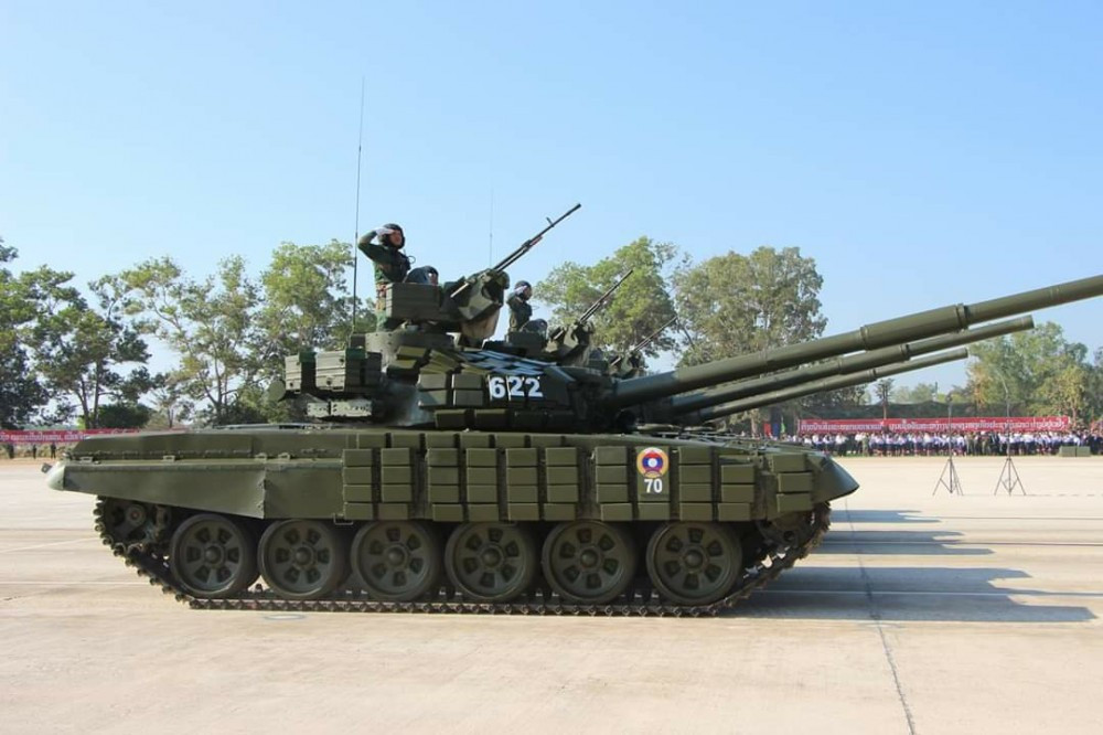 Việc đưa vào trang bị xe tăng T-72B1MS "đại bàng trắng" của Lào được coi là bước đi dánh dấu sự phát triển vượt bậc của lục quân nước này.
