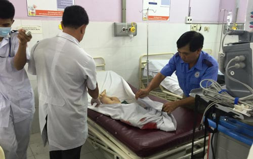 ... nhưng bé B. vẫn không qua khỏi vì thương tích quá nặng.