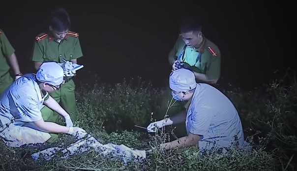 Cơ quan điều tra khẳng định, hung thủ gây ra các vết thương trên bằng vật sắc nhọn rồi dùng xăng đốt xác phi tang, thủ đoạn rất tàn độc. Và hung thủ đã có kế hoạch từ trước, nhiều khả năng quan hệ thân thiết với nạn nhân nên mới biết khu vực này vắng vẻ để dụ nạn nhân đến đây rồi gây án.