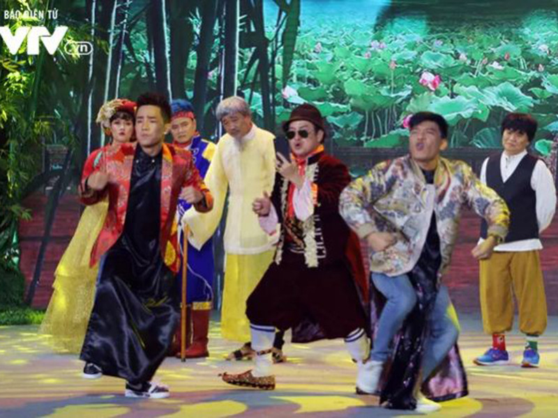 Những hình ảnh đầu tiên của chương trình trong 2 buổi quay cũng vừa được hé lộ. Ảnh: VTV