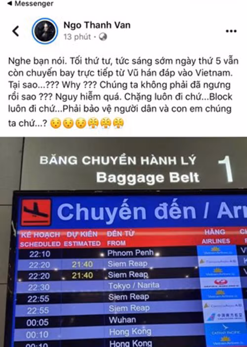 Sao Viet bi phan ung khi dang tin thieu chinh xac ve dich benh Corona