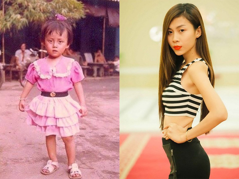 Nguyễn Ngọc Lan Phương cũng là người chuyển giới. Hồi nhỏ, Lan Phương đã ăn vận khá điệu đà như con gái. Ảnh: Yan