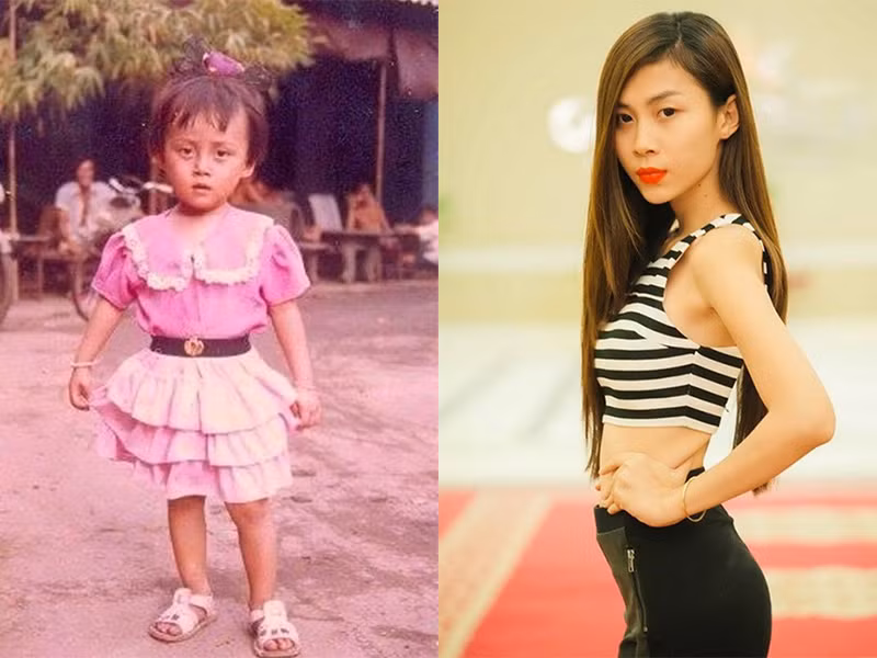 Nguyễn Ngọc Lan Phương cũng là người chuyển giới. Hồi nhỏ, Lan Phương đã ăn vận khá điệu đà như con gái. Ảnh: Yan