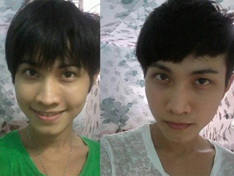 Khi chưa chuyển giới thành mỹ nhân, Hoài Sa đã lộ rõ vẻ nữ tính, yếu đuối. Ảnh: Thời đại